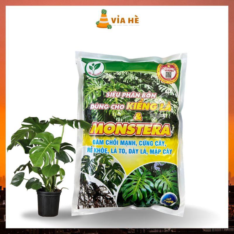 Siêu Phân Bón Dùng Cho Kiểng Lá VIAHE, Túi 700g, Cây Trầu Bà Monstera, Cây Nhiệt Đới Trong Nhà, Đâm Chồi Cứng Thân-duoc-ban-tai-Vỉa Hè Garden