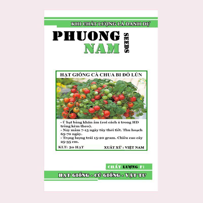 Hạt giống cà chua bi đỏ lùn túi 20 hạt chất lượng F1-duoc-ban-tai-Vỉa Hè Garden