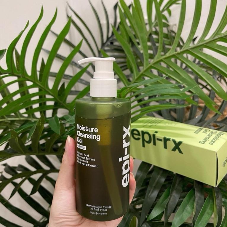 Sữa rửa mặt Epi Rx Moisture Cleansing Gel dịu nhẹ, sạch sâu, dành cho mọi loại da 250ml - Min By Ngoc Bich Do-duoc-ban-tai-Tiệm Nhà Mịn