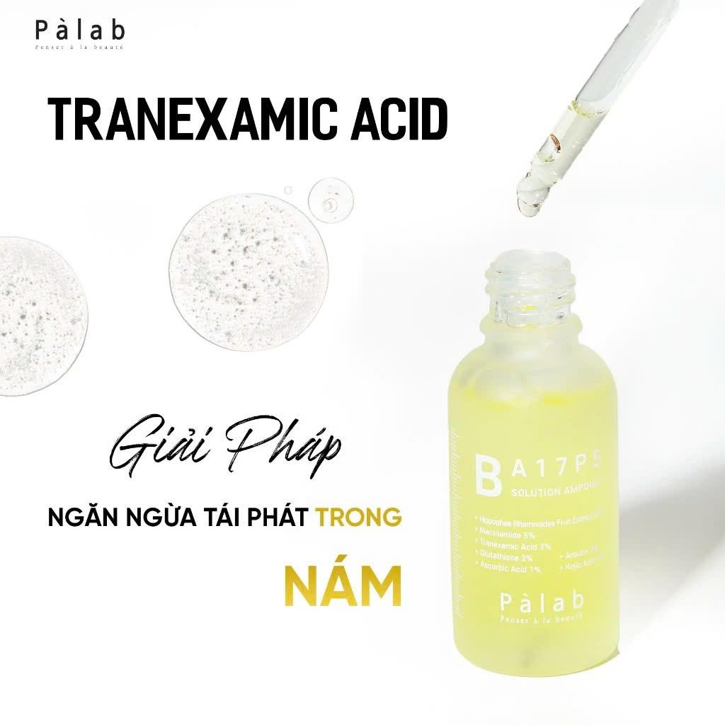 Tinh chất làm sáng da PALAB BA17P5 Solution Ampoule - Giúp mờ thâm sạm, nám và làm sáng da 30ml-duoc-ban-tai-Tiệm Nhà Mịn