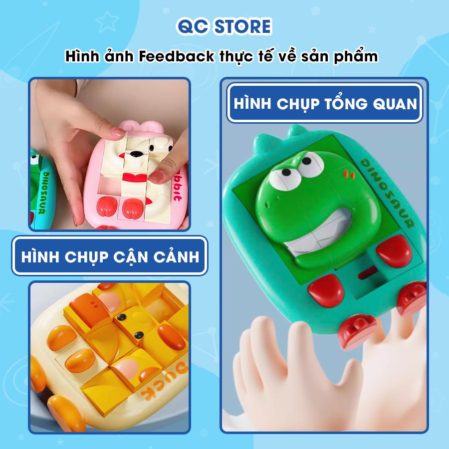 Đồ chơi trượt xếp hình thông minh 3D hình con vật đáng yêu làm quà tặng cho bé QC Store-duoc-ban-tai-QC Store