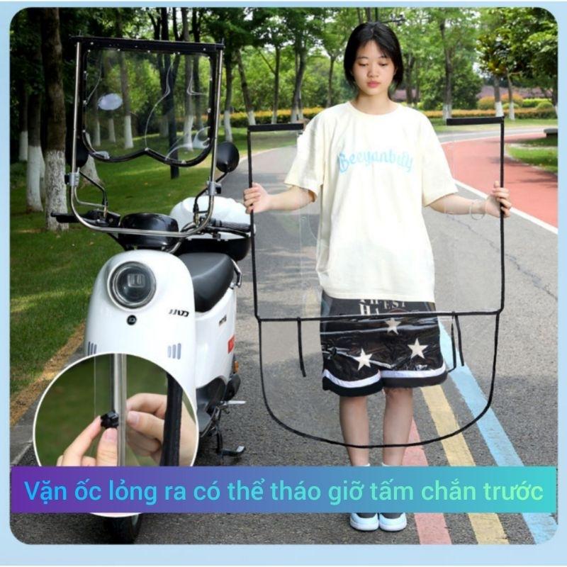Mái che xe máy, phụ kiện xe máy, mái che, bạt phủ xe máy, bạt che xe máy, áo trùm xe máy, bạc che xe máy (mở cửa sổ) 650-duoc-ban-tai-Mái che xe máy và xe điện Thiên Linh