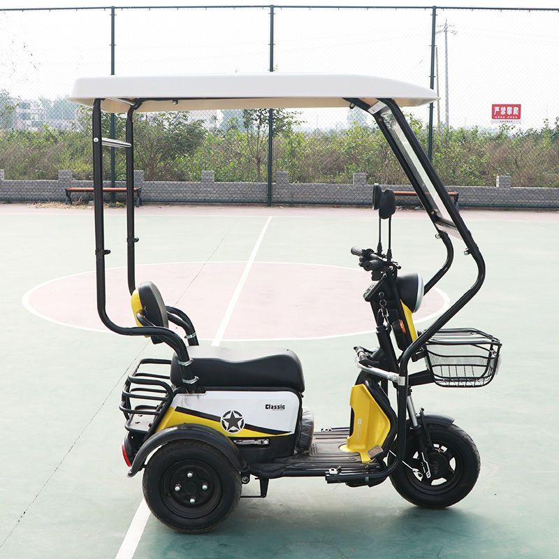 Mái che xe ba bánh và xe thương binh mini 2370 mái 120cm x 70cm-duoc-ban-tai-Mái che xe máy và xe điện Thiên Linh