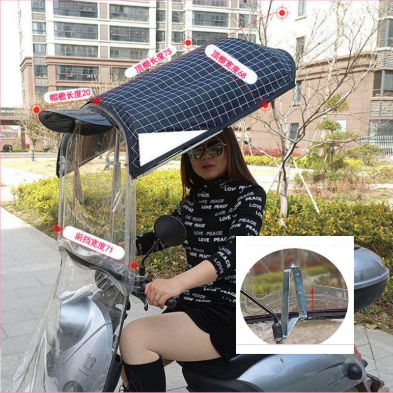 Mái che xe máy, phụ kiện xe máy, mái che, bạt phủ xe máy, bạt che xe máy, áo trùm xe máy, bạc che xe máy, ô xe máy 770-duoc-ban-tai-Mái che xe máy và xe điện Thiên Linh