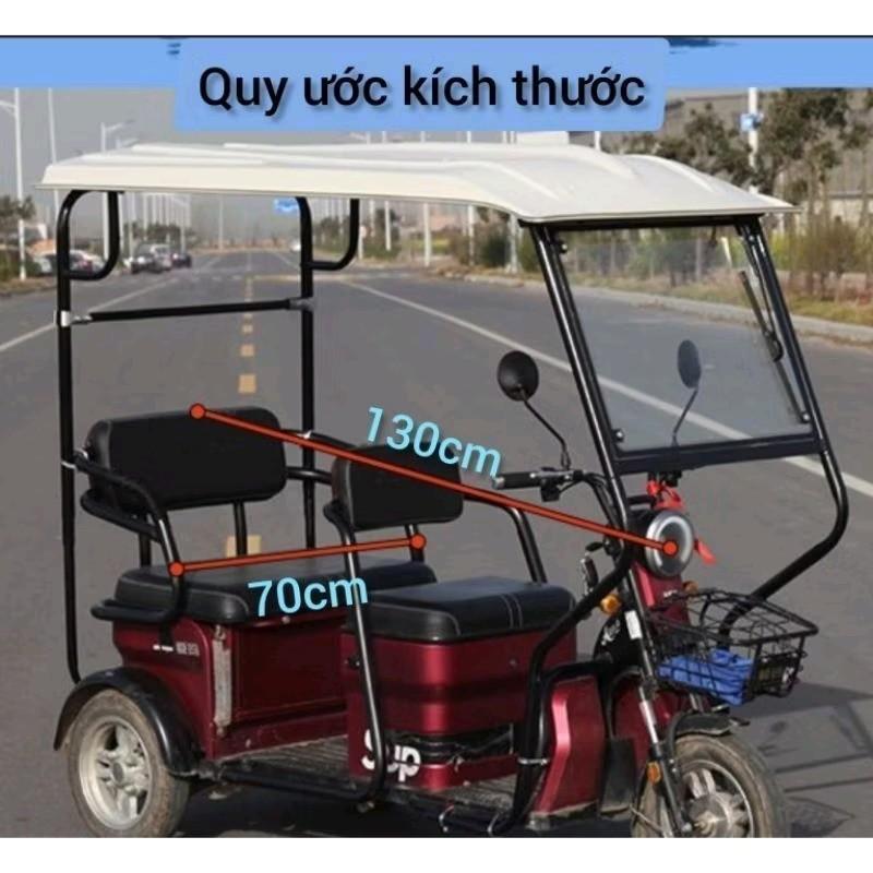 Mái che xe 3 bánh khung sắt 1590-duoc-ban-tai-Mái che xe máy và xe điện Thiên Linh