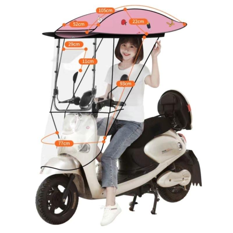Mái che xe máy, phụ kiện xe máy, mái che, bạt phủ xe máy, bạt che xe máy, áo trùm xe máy, bạc che xe máy, ô xe 395 số 7-duoc-ban-tai-Mái che xe máy và xe điện Thiên Linh