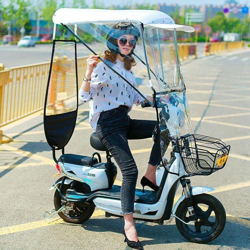 Rèm cạnh mui mái che mưa nắng xe máy và xe đạp điện (KHÔNG ĐẶT RỜI RIÊNG LẺ, CHỈ ĐẶT KÈM MÁI CHE)-duoc-ban-tai-Mái che xe máy và xe điện Thiên Linh