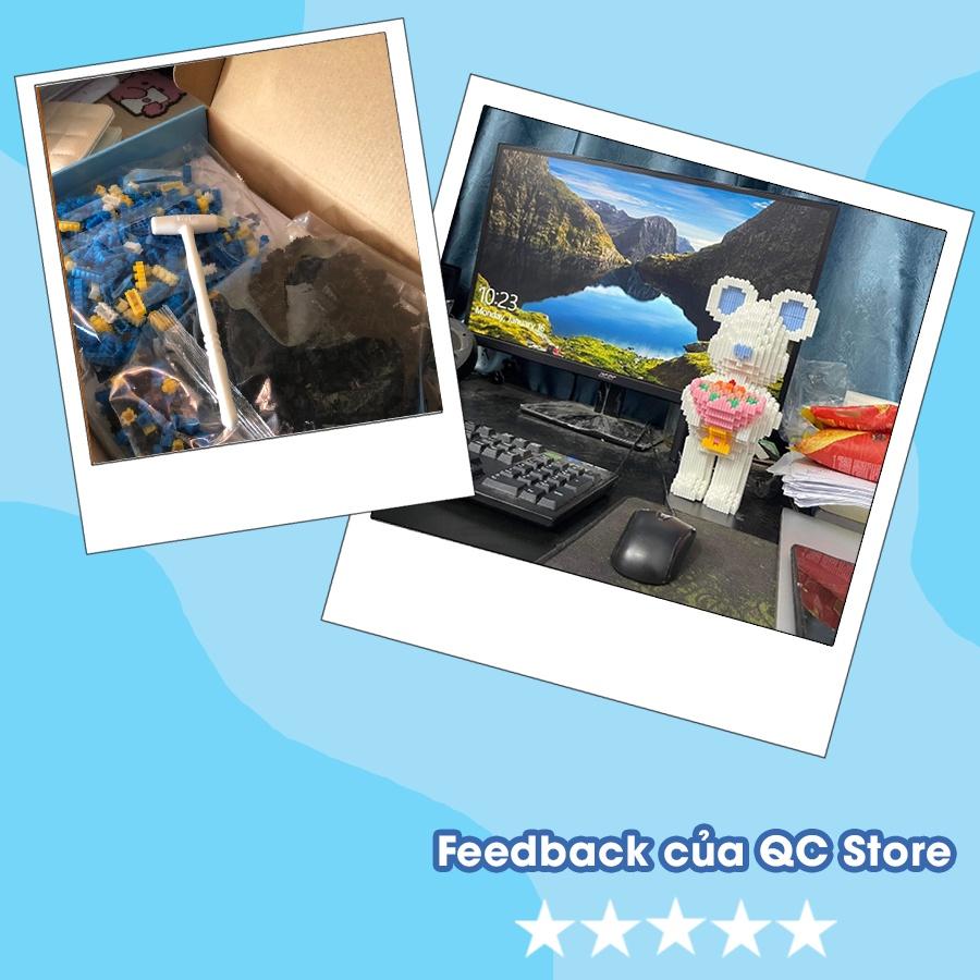 Mô hình đồ chơi lắp ráp cáo thỏ Zootopia  nhân vật hoạt hình cỡ lớn 35cm QC Store-duoc-ban-tai-QC Store