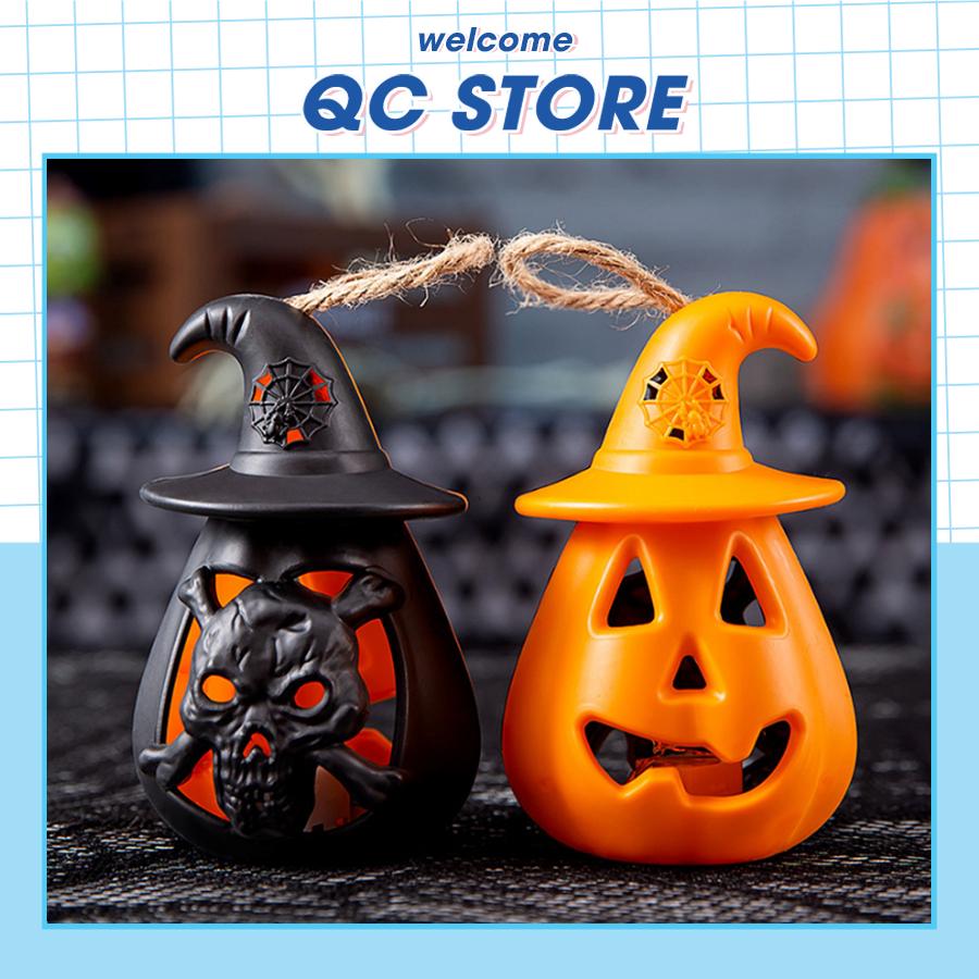 Đèn bí ngô Halloween Hapi Toys - Đồ chơi đèn led hình quả bí ngô dùng để trang trí dịp lễ Halloween quà tặng cho bé .-duoc-ban-tai-QC Store