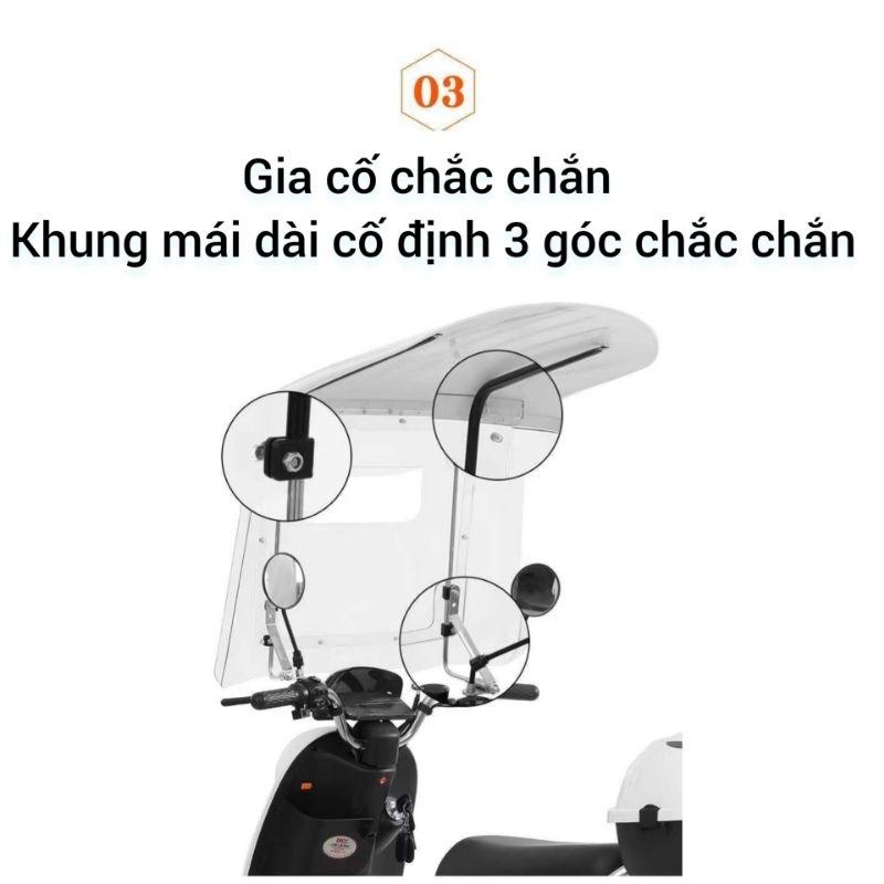 Bạt phủ xe máy, bạt che xe máy, trùm xe máy, áo trùm xe máy, bạt trùm xe máy, tấm che nắng xe máy, che xemáy nắngmưa 980-duoc-ban-tai-Mái che xe máy và xe điện Thiên Linh
