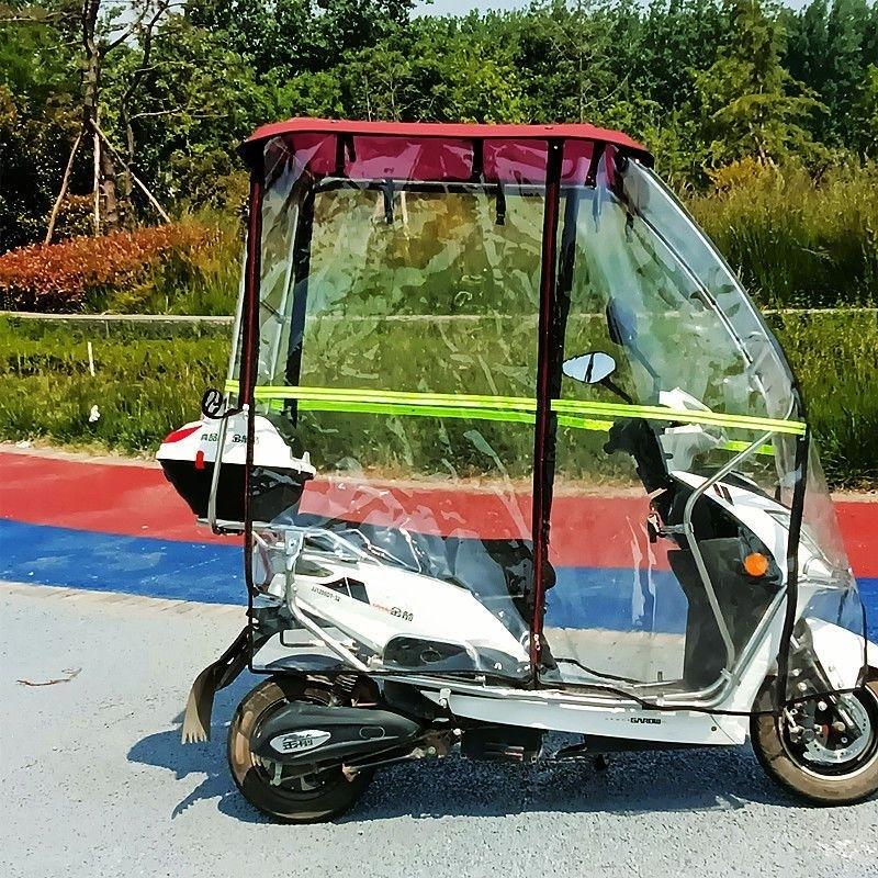 Mái che xe máy, phụ kiện xe máy, mái che, bạt phủ xe máy, bạt che xe máy, áo trùm xe máy, bạc che xe rèm trùm kín 2590-duoc-ban-tai-Mái che xe máy và xe điện Thiên Linh
