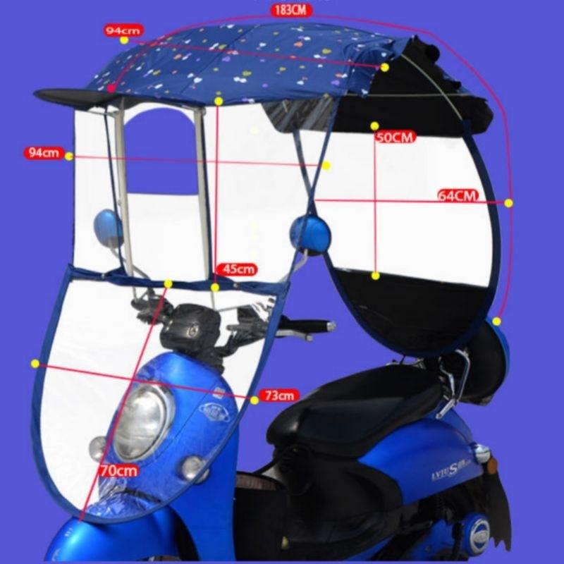 Mái che xe máy và xe đạp điện 305-duoc-ban-tai-Mái che xe máy và xe điện Thiên Linh