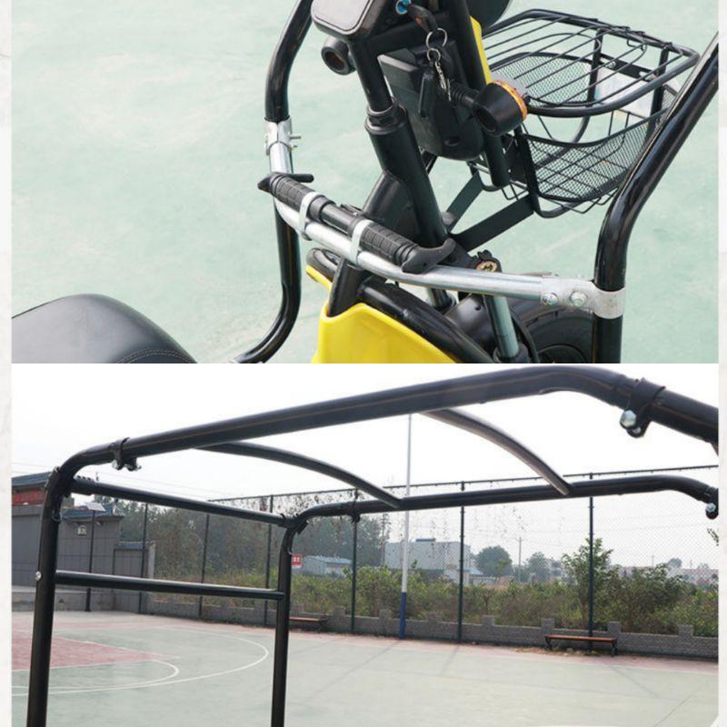 Mái che xe ba bánh và xe thương binh mini 2370 mái 120cm x 70cm-duoc-ban-tai-Mái che xe máy và xe điện Thiên Linh