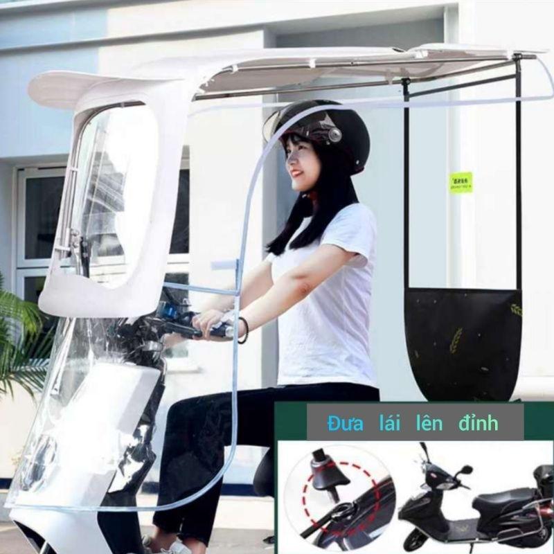 Che xe máy nắng mưa, tấm che nắng xe máy, che nắng xe máy, che xe máy, mái che xe máy, mái che xe máy gấp gọn 1515-duoc-ban-tai-Mái che xe máy và xe điện Thiên Linh