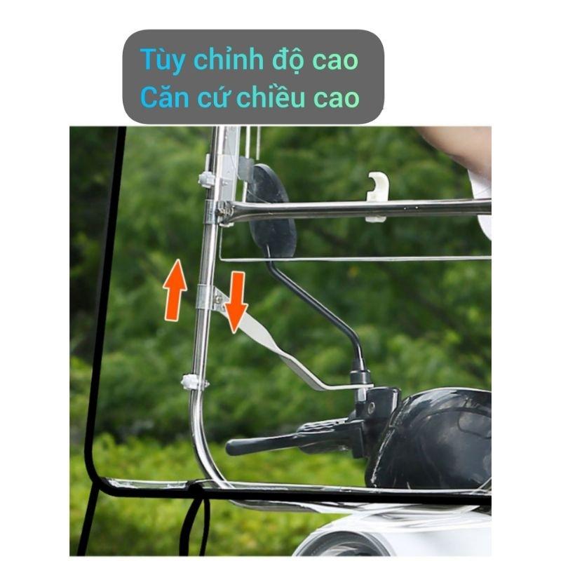 Mái che xe máy, phụ kiện xe máy, mái che, bạt phủ xe máy, bạt che xe máy, áo trùm xe máy, bạc che xe máy 690-duoc-ban-tai-Mái che xe máy và xe điện Thiên Linh