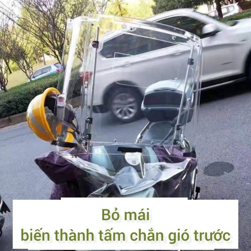 Bạt phủ xe máy, bạt che xe máy, trùm xe máy, áo trùm xe máy, bạt trùm xe máy, tấm che nắng xe máy, che xemáy nắngmưa 810-duoc-ban-tai-Mái che xe máy và xe điện Thiên Linh