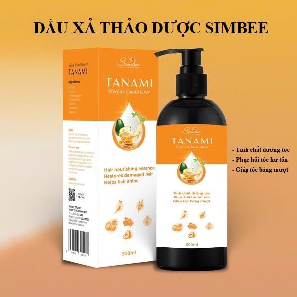 Combo Dầu gội + Dầu xả Thảo dược 3in1 Tanami Simbee - Giảm rụng tóc, kích thích mọc tóc, làm sạch sâu da đầu 500ml/ chai-duoc-ban-tai-Minh Nguyệt Mall