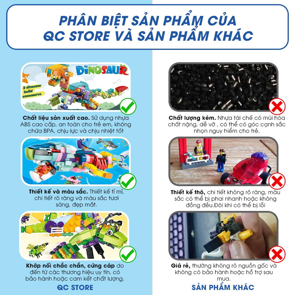 Mô hình lắp ráp tàu chiến cánh sát cứu hộ mini giá rẻ 12 in 1 cho bé thông minh sáng tạo QC Store-duoc-ban-tai-QC Store
