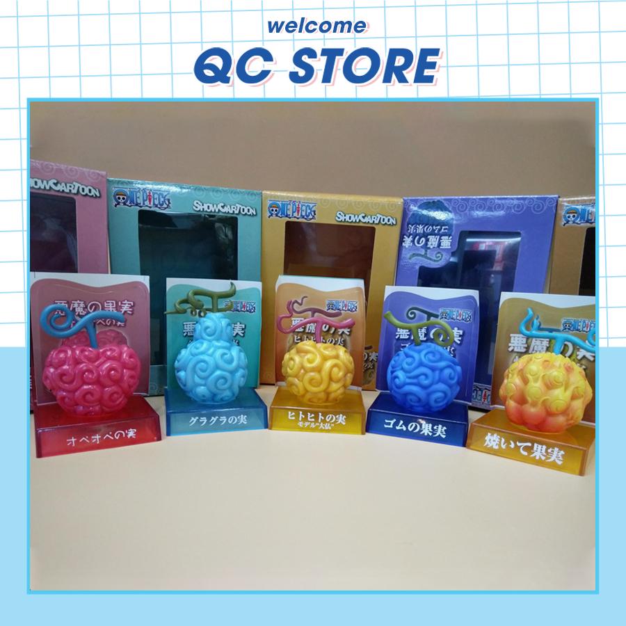 Mô hình One Piece Trái ác quỷ Devil Fruit Gomu Luffy Mera Ace Ushi Ope trong Vua Hải Tặc - 0V0 .a-duoc-ban-tai-QC Store