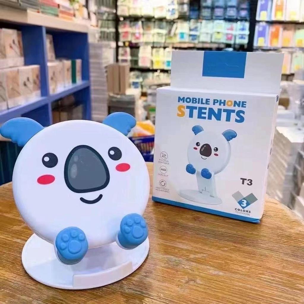 Giá đỡ điện thoại tản nhiệt livestream xếp gọn hình thú dễ thương để bàn đáng yêu QC Store-duoc-ban-tai-QC Store