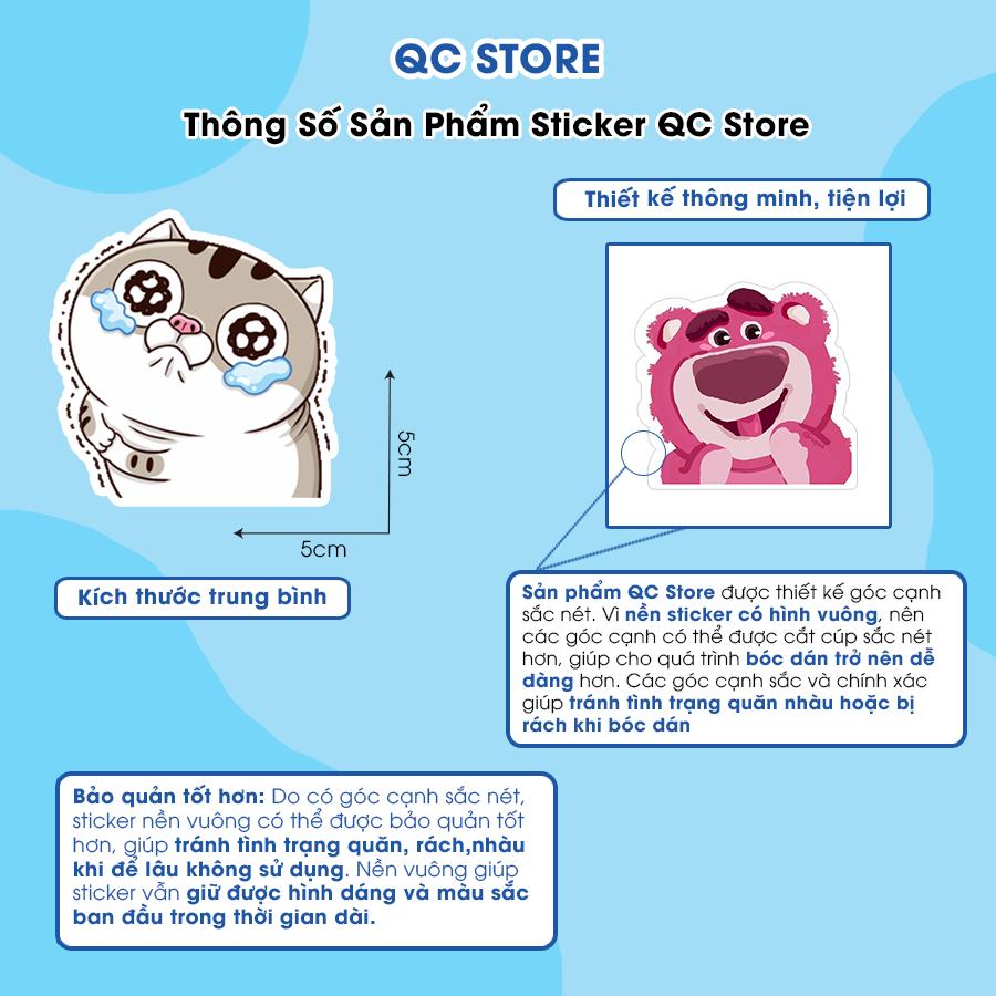 Set 15/30/50 sticker miếng hình dán siêu anh hùng cute dễ thương dán xe mũ bảo hiểm dán laptop, điện thoại QC Store-duoc-ban-tai-QC Store