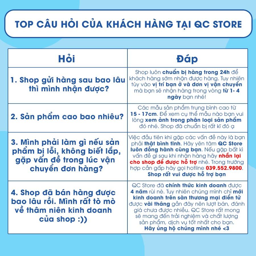 Mô hình đồ chơi lắp ráp cáo thỏ Zootopia  nhân vật hoạt hình cỡ lớn 35cm QC Store-duoc-ban-tai-QC Store