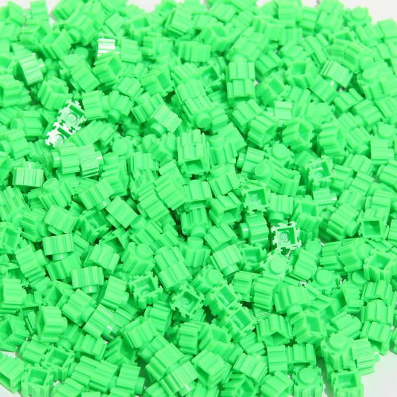 1000 mảnh ghép lắp ráp QC Store - khối lắp ráp răng cưa đa sắc màu Kích thước 8mm cho bé sáng tạo Kèm Mẫu Hướng Dẫn-duoc-ban-tai-QC Store