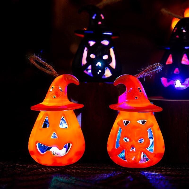 Đèn bí ngô Halloween Hapi Toys - Đồ chơi đèn led hình quả bí ngô dùng để trang trí dịp lễ Halloween quà tặng cho bé .-duoc-ban-tai-QC Store