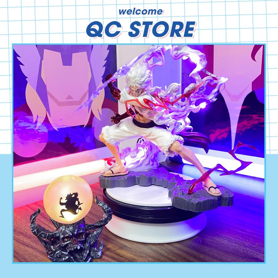 [Mẫu mới 2025] Mô hình Luffy Gear 5 One Piece to giá rẻ cao 28cm Full box có đảo LED QC Store-duoc-ban-tai-QC Store