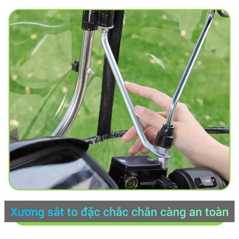 Mái che xe máy, phụ kiện xe máy, mái che, bạt phủ xe máy, bạt che xe máy, áo trùm xe máy 720 cửa sổ gấu tròn rèm cạnh-duoc-ban-tai-Mái che xe máy và xe điện Thiên Linh