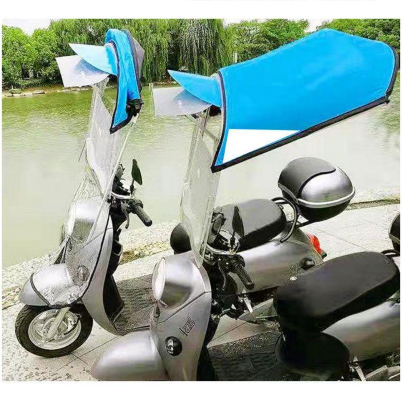 Mái che xe máy, phụ kiện xe máy, mái che, bạt phủ xe máy, bạt che xe máy, áo trùm xe máy, bạc che xe máy, ô xe máy 770-duoc-ban-tai-Mái che xe máy và xe điện Thiên Linh