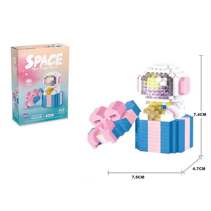 Bộ Đồ Chơi Lắp Ráp 3D thông minh Mini Hình Phi Hành Gia Cho Bé-duoc-ban-tai-QC Store