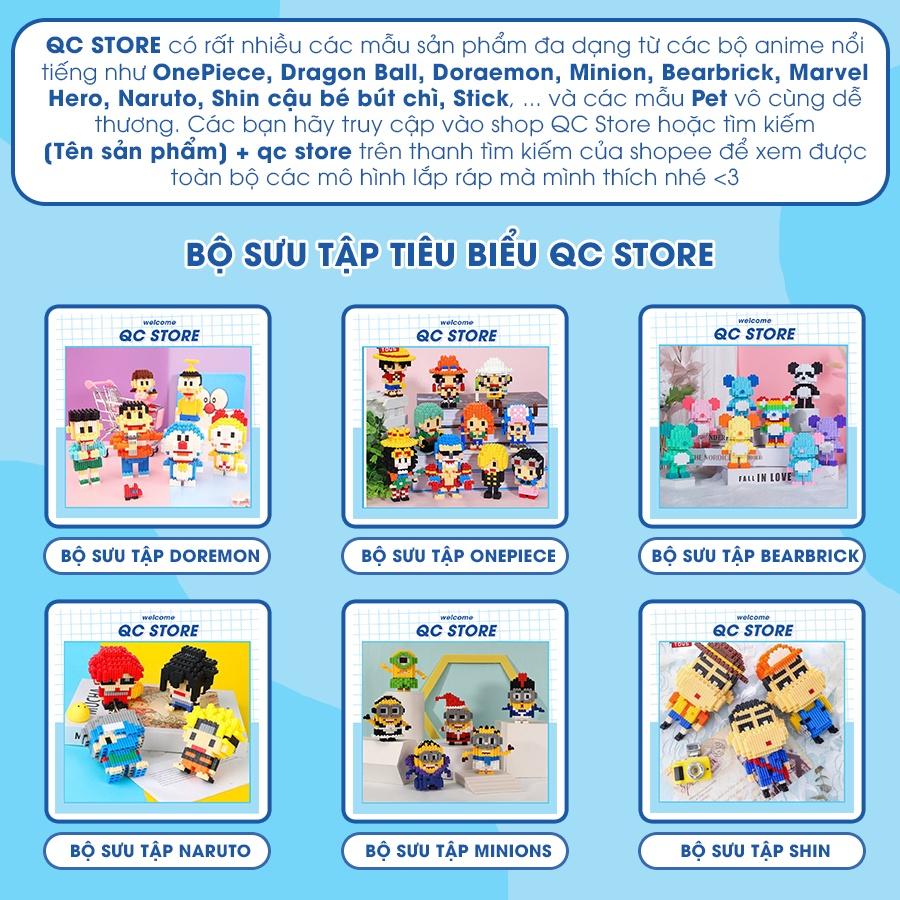Mô hình đồ chơi lắp ráp cáo thỏ Zootopia  nhân vật hoạt hình cỡ lớn 35cm QC Store-duoc-ban-tai-QC Store