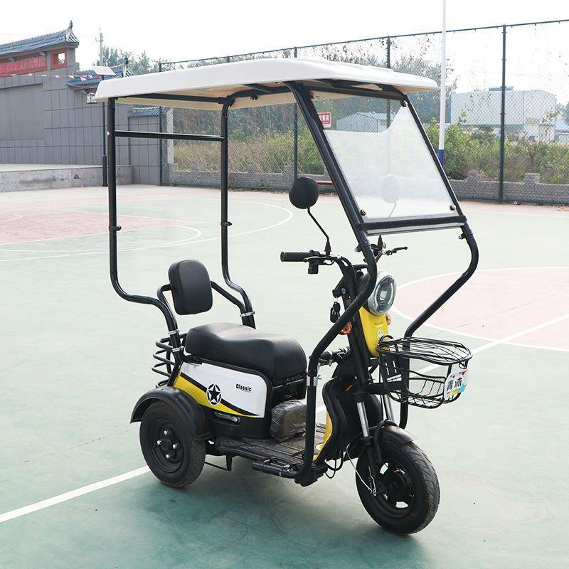 Mái che xe ba bánh và xe thương binh mini 2370 mái 120cm x 70cm-duoc-ban-tai-Mái che xe máy và xe điện Thiên Linh