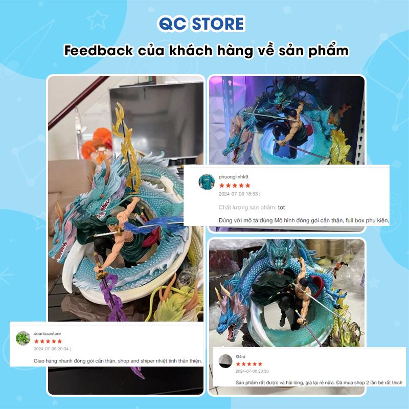 Mô hình One Piece Zoro Tam Long Wano Roronoa Figure Anime Decor Giá Rẻ Full Box Tại QC Store-duoc-ban-tai-QC Store