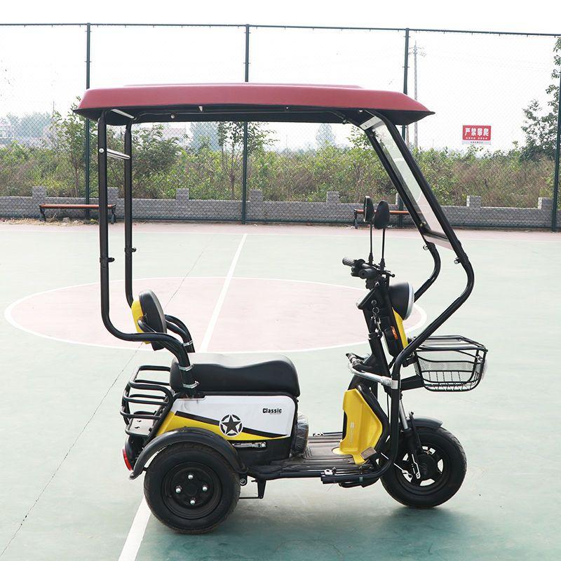 Mái che xe ba bánh và xe thương binh mini 2370 mái 120cm x 70cm-duoc-ban-tai-Mái che xe máy và xe điện Thiên Linh