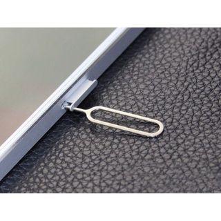 Que chọc sim S P bằng thép dùng lấy sim cho điện thoại samsung, oppo, xiaomi 3 Qc Store-duoc-ban-tai-QC Store