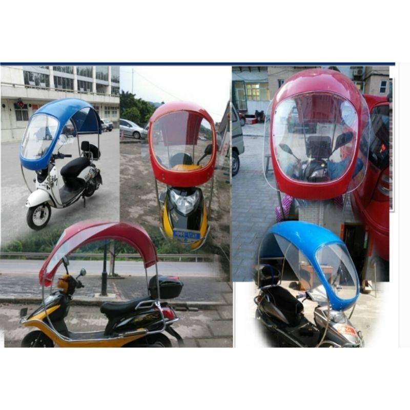 Mái che xe máy, phụ kiện xe máy, mái che, bạt phủ xe máy, bạt che xe máy, áo trùm xe máy, bạc che xe máy, ô che máy 2980-duoc-ban-tai-Mái che xe máy và xe điện Thiên Linh