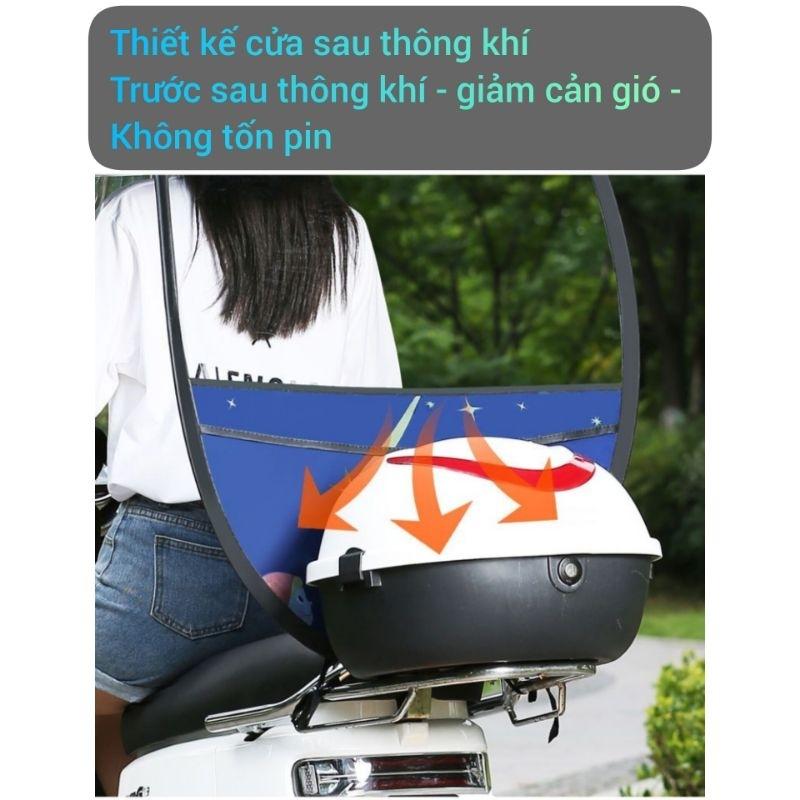Mái che xe máy, phụ kiện xe máy, mái che, bạt phủ xe máy, bạt che xe máy, áo trùm xe máy, bạc che xe máy 690-duoc-ban-tai-Mái che xe máy và xe điện Thiên Linh
