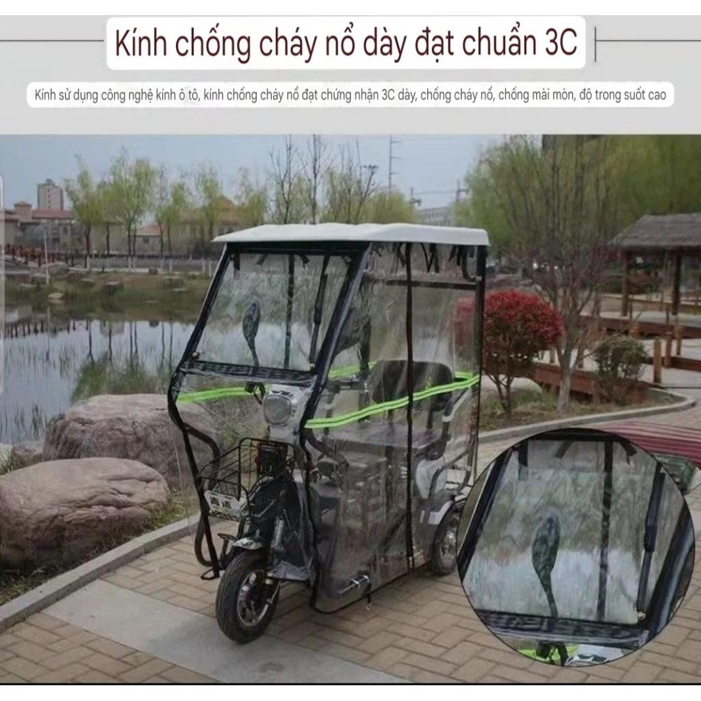 Kính xe điện 3 bánh Super Sports F68 130cm x 70cm-duoc-ban-tai-Mái che xe máy và xe điện Thiên Linh