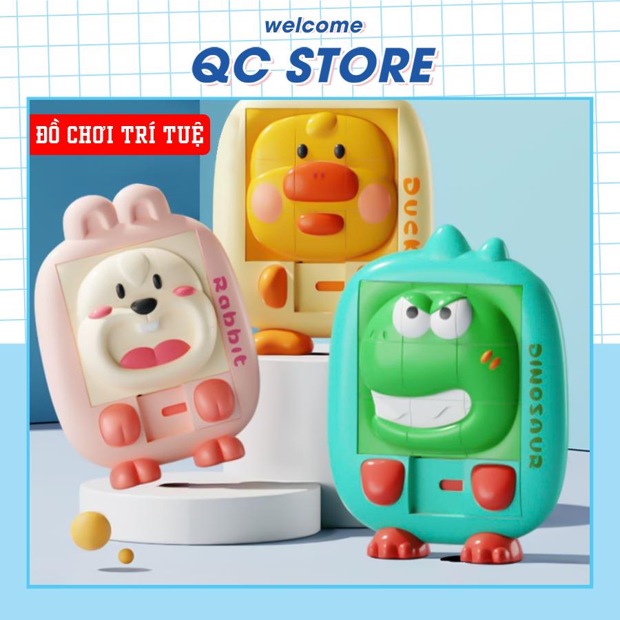 Đồ chơi trượt xếp hình thông minh 3D hình con vật đáng yêu làm quà tặng cho bé QC Store-duoc-ban-tai-QC Store