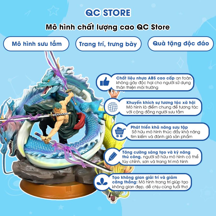 Mô hình One Piece Zoro Tam Long Wano Roronoa Figure Anime Decor Giá Rẻ Full Box Tại QC Store-duoc-ban-tai-QC Store