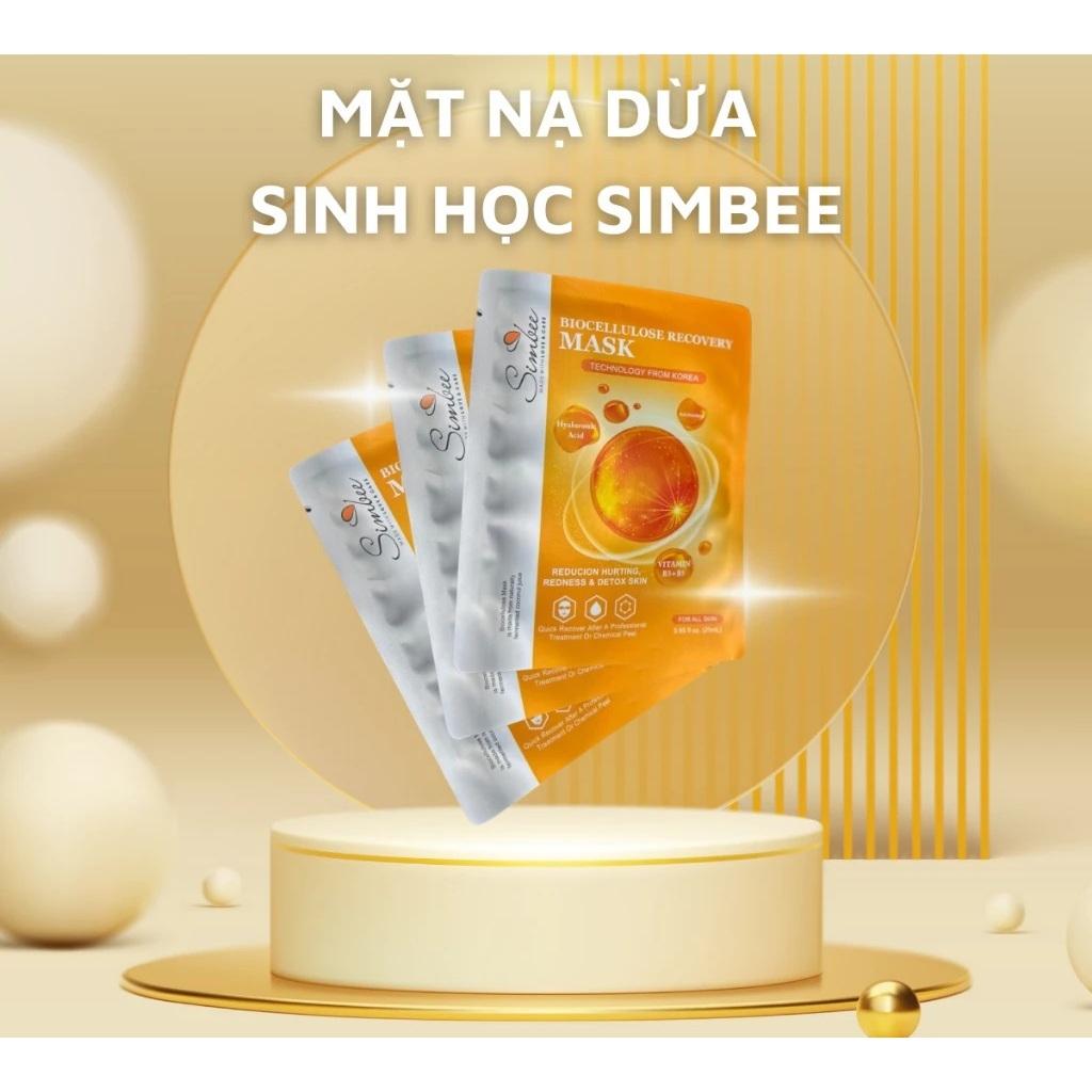 Mặt nạ dừa sinh học Simbee - Mặt nạ từ dừa xiêm bến tre và dưỡng chất quý giá Skincare-duoc-ban-tai-Minh Nguyệt Mall