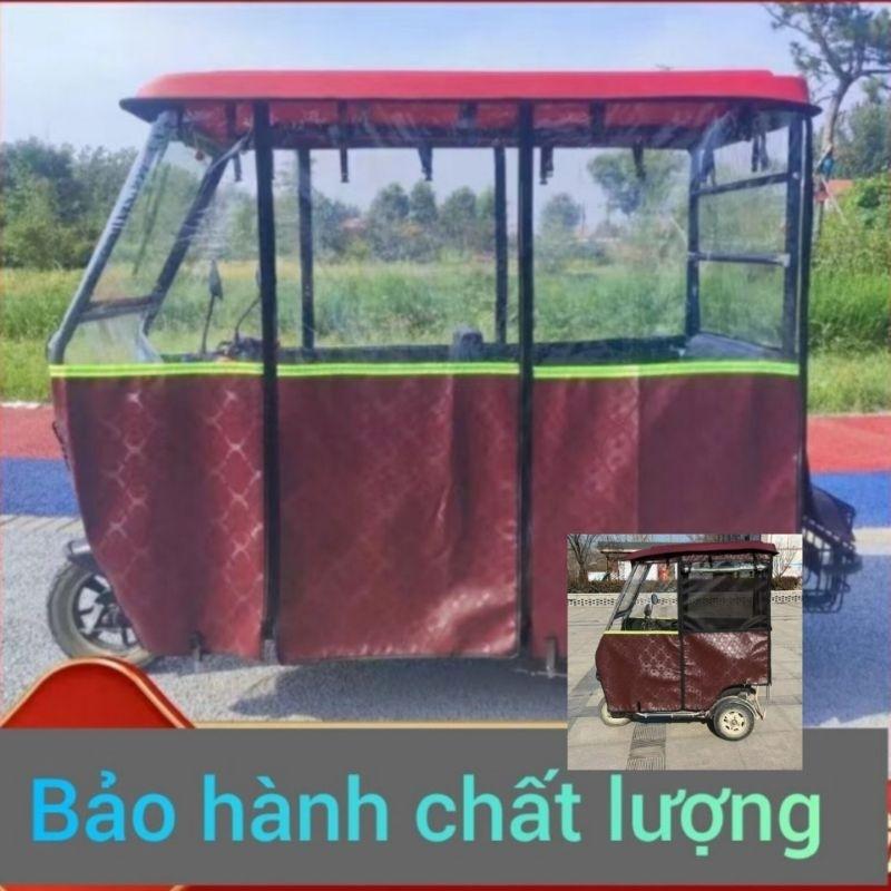 Rèm trùm mái che xe điện 3 bánh F68-PRO(Chỉ rèm trùm quây kín, không bao gồm mái che và xe) 130cm x 70cm-duoc-ban-tai-Mái che xe máy và xe điện Thiên Linh