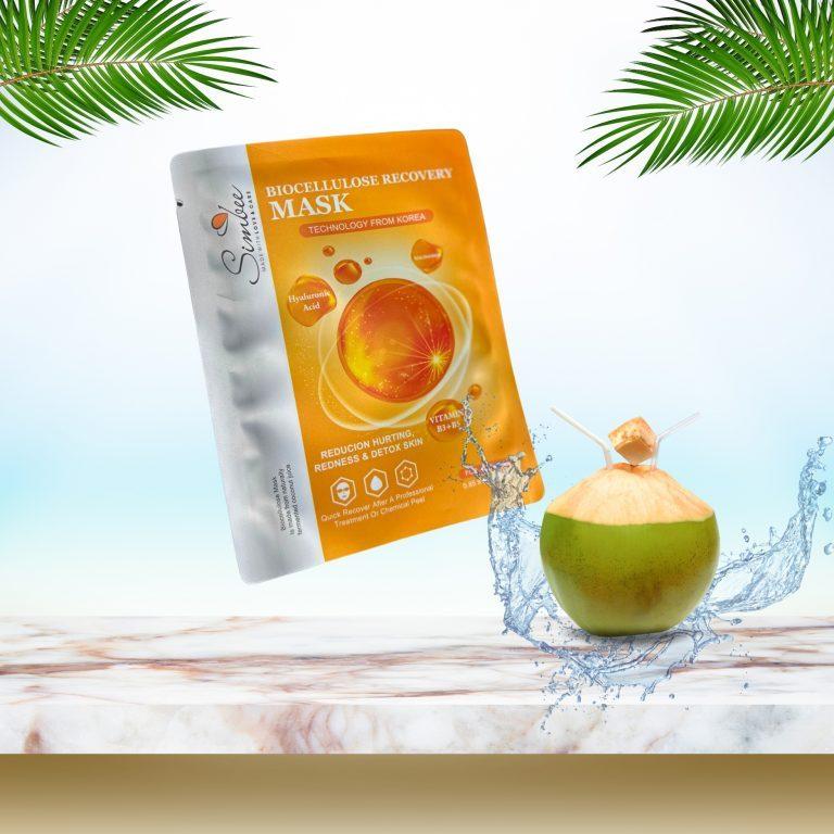 Mặt nạ dừa sinh học Simbee - Mặt nạ từ dừa xiêm bến tre và dưỡng chất quý giá Skincare-duoc-ban-tai-Minh Nguyệt Mall
