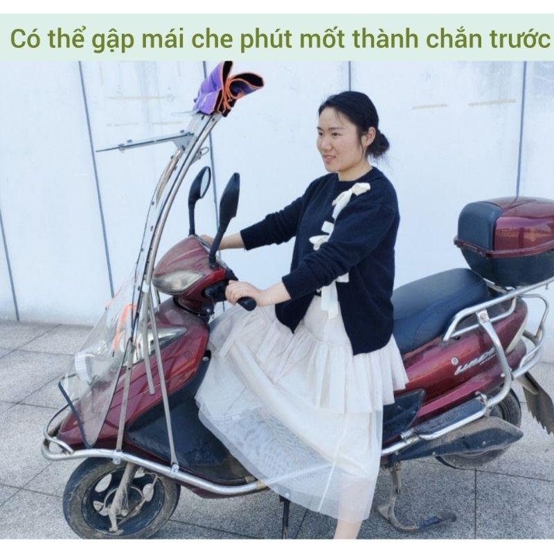 Mái che xe máy và xe đạp điện 1280 có thể gập gọn-duoc-ban-tai-Mái che xe máy và xe điện Thiên Linh