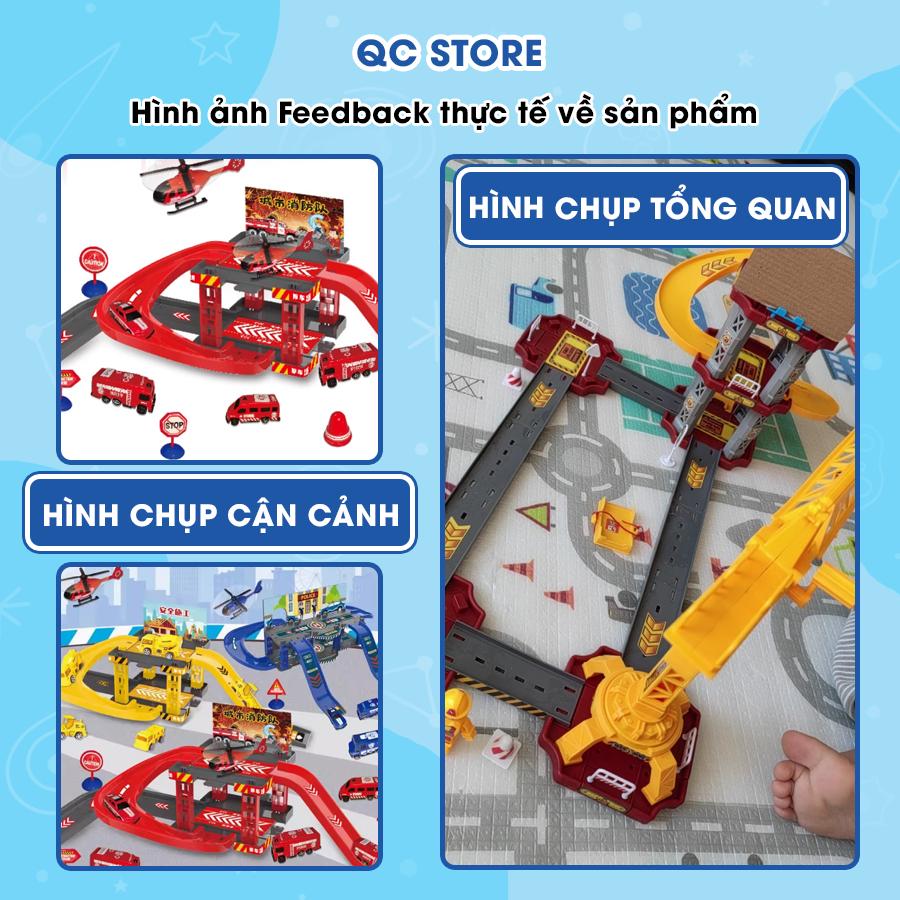Đồ chơi trẻ em bộ đồ chơi lắp ráp đường đua ô tô cao tốc nhiều tầng phù hợp cho bé từ 4-6 tuổi .-duoc-ban-tai-QC Store