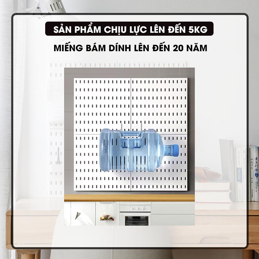 Pegboard giá kệ decor trang trí để đựng đồ nhà bếp đa năng giá treo tường dụng cụ phòng bếp kệ gia vị dán tường QC Store-duoc-ban-tai-QC Store
