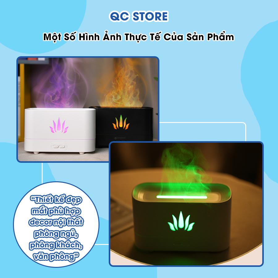 Máy xông tinh dầu phòng ngủ khuếch tán tự động ngắt làm thơm trưng bày phòng khách đuổi muỗi mini cao cấp 180ml QC Store-duoc-ban-tai-QC Store