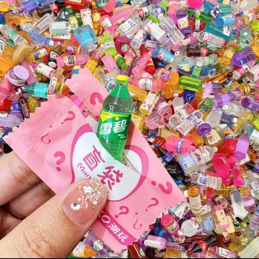 Charm thú ngẫu nhiên blindbox set 10/30/50 gói kẹo gắn vòng tay nơ móng trang trí giá rẻ QC Store-duoc-ban-tai-QC Store